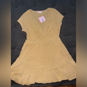 SHOWPO DRESS - MUSTARD